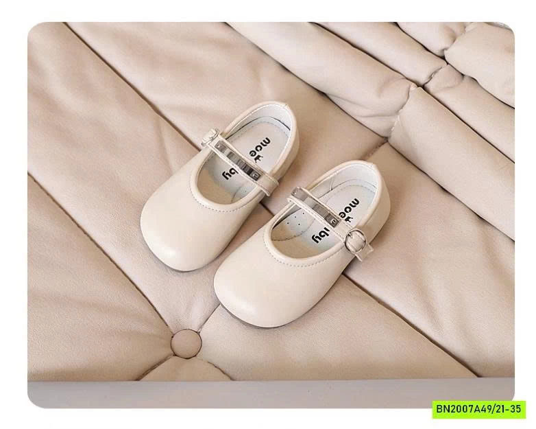 GIÀY BÚP BÊ QUAI PHỐI KIM LOẠI