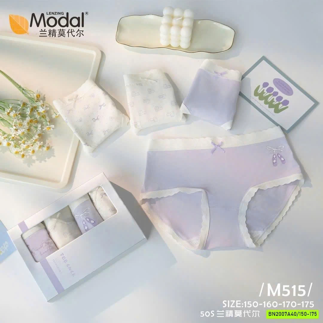 SET 4 QUẦN CHIP BÉ GÁI LỚN