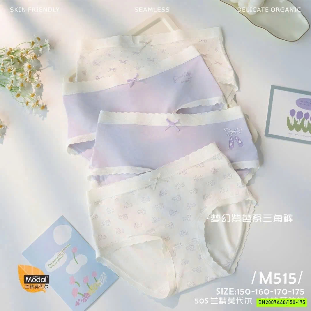 SET 4 QUẦN CHIP BÉ GÁI LỚN