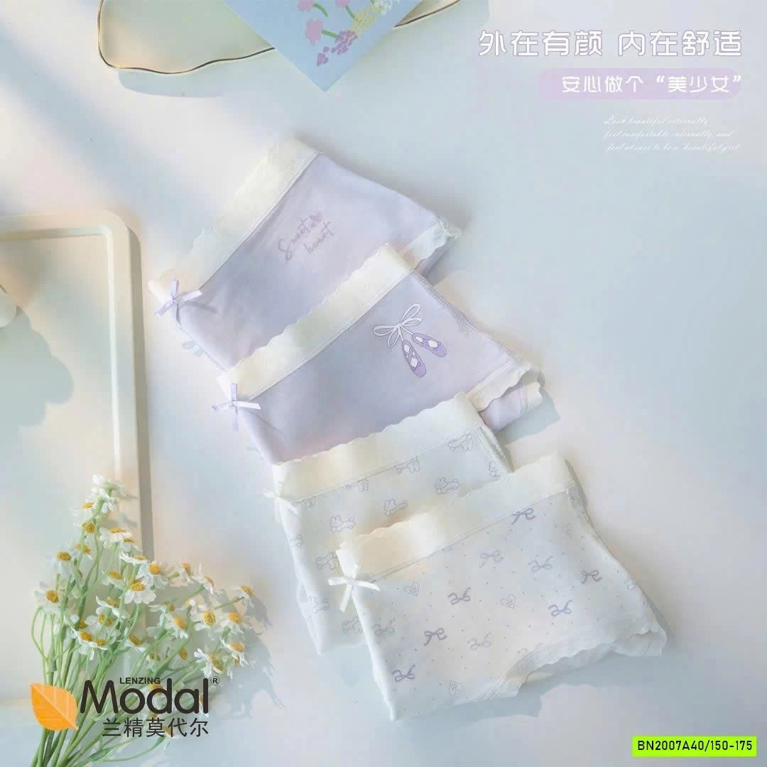 SET 4 QUẦN CHIP BÉ GÁI LỚN