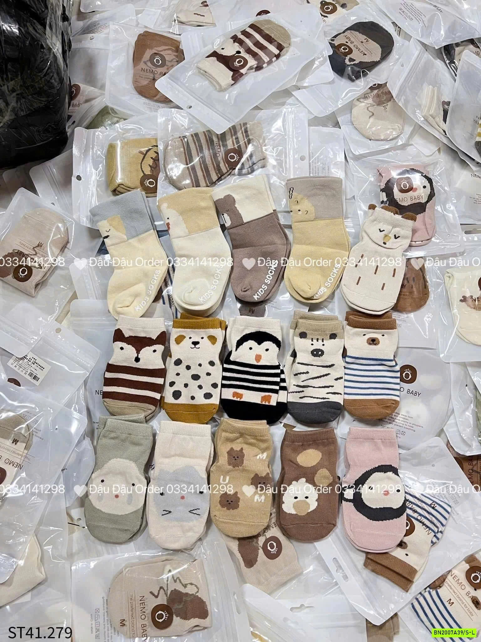 SÉT 5Đ TẤT CHỐNG TRƯỢT NEMO