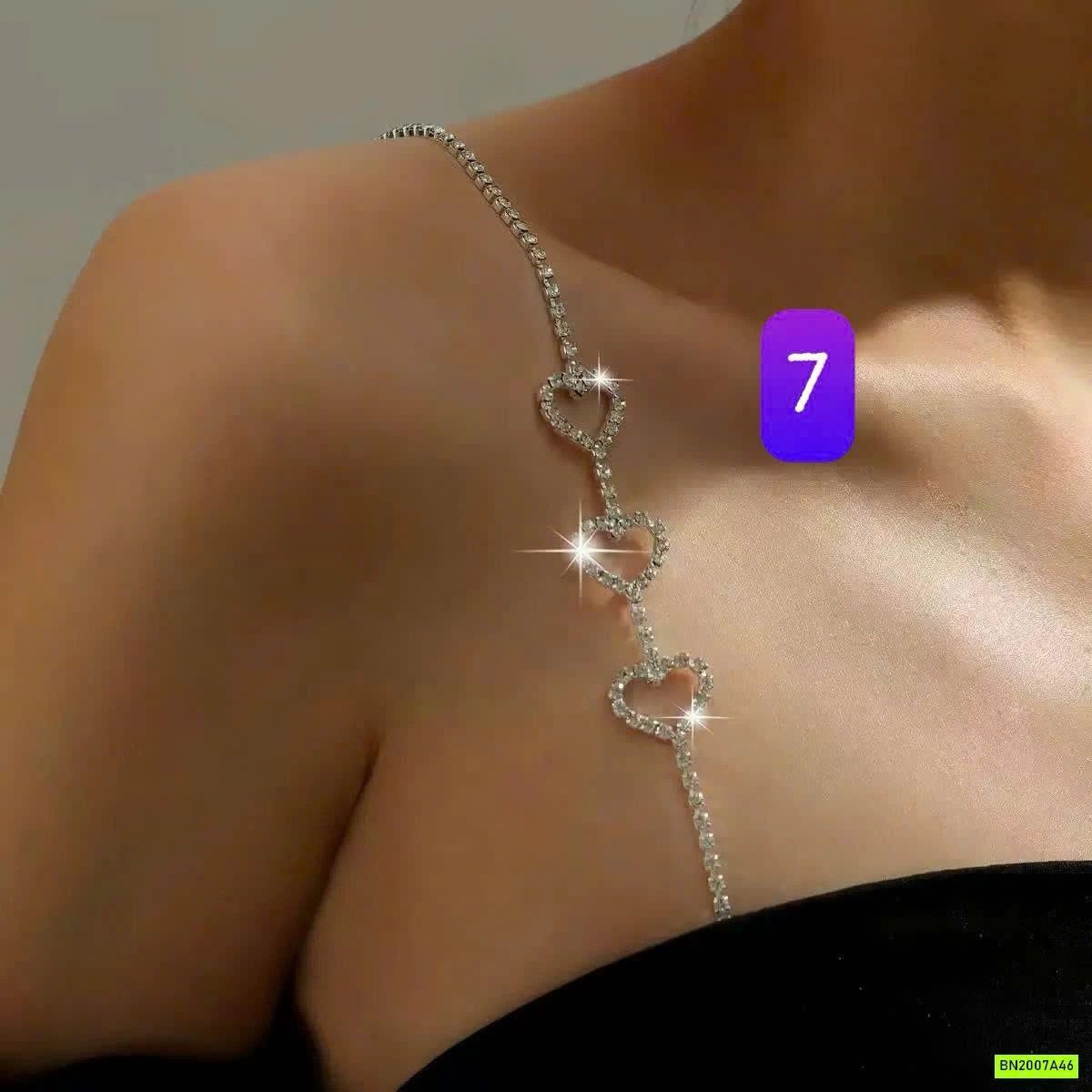 DÂY ÁO NGỰC ĐÍNH ĐÁ