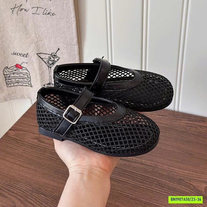 GIÀY BÚP BÊ LƯỚI CHO BÉ