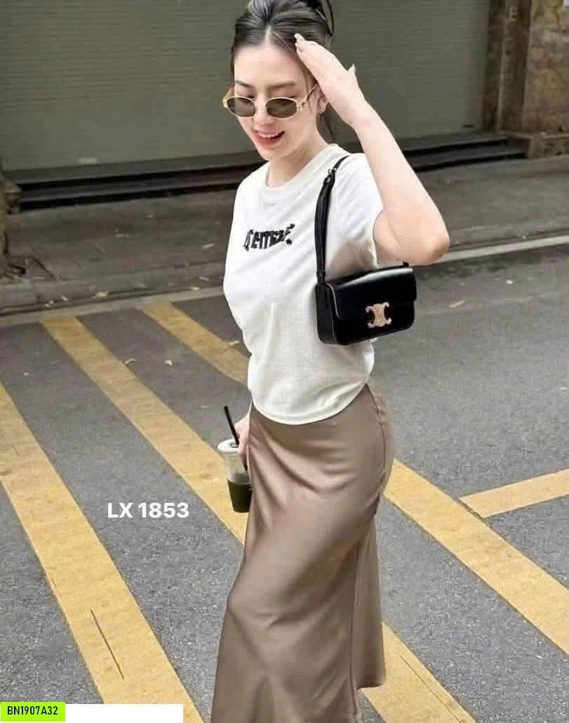 CHÂN VÁY LỤA ĐUÔI CÁ