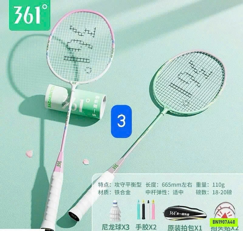 VỢT CẦU LÔNG HÃNG 361º