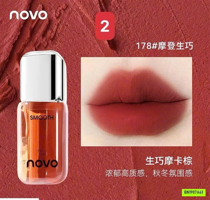 SON KEM LÌ NOVO SMOOTH MÀU XINH