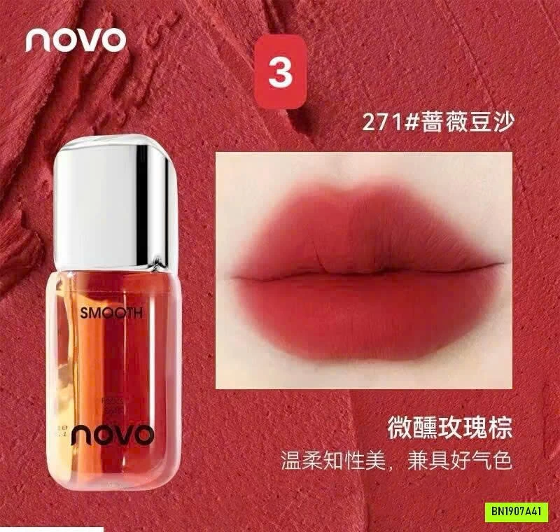 SON KEM LÌ NOVO SMOOTH MÀU XINH