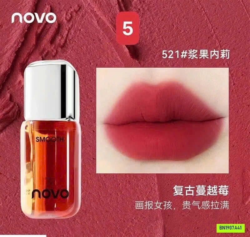 SON KEM LÌ NOVO SMOOTH MÀU XINH