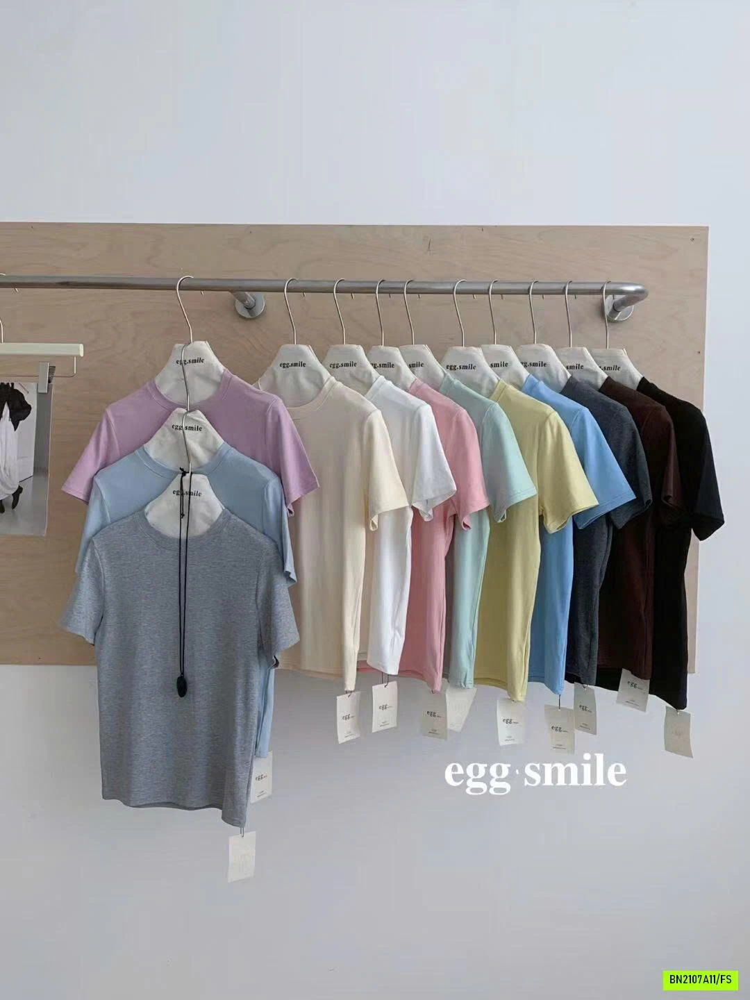 ÁO THUN CỔ TRÒN EGG 12 MÀU