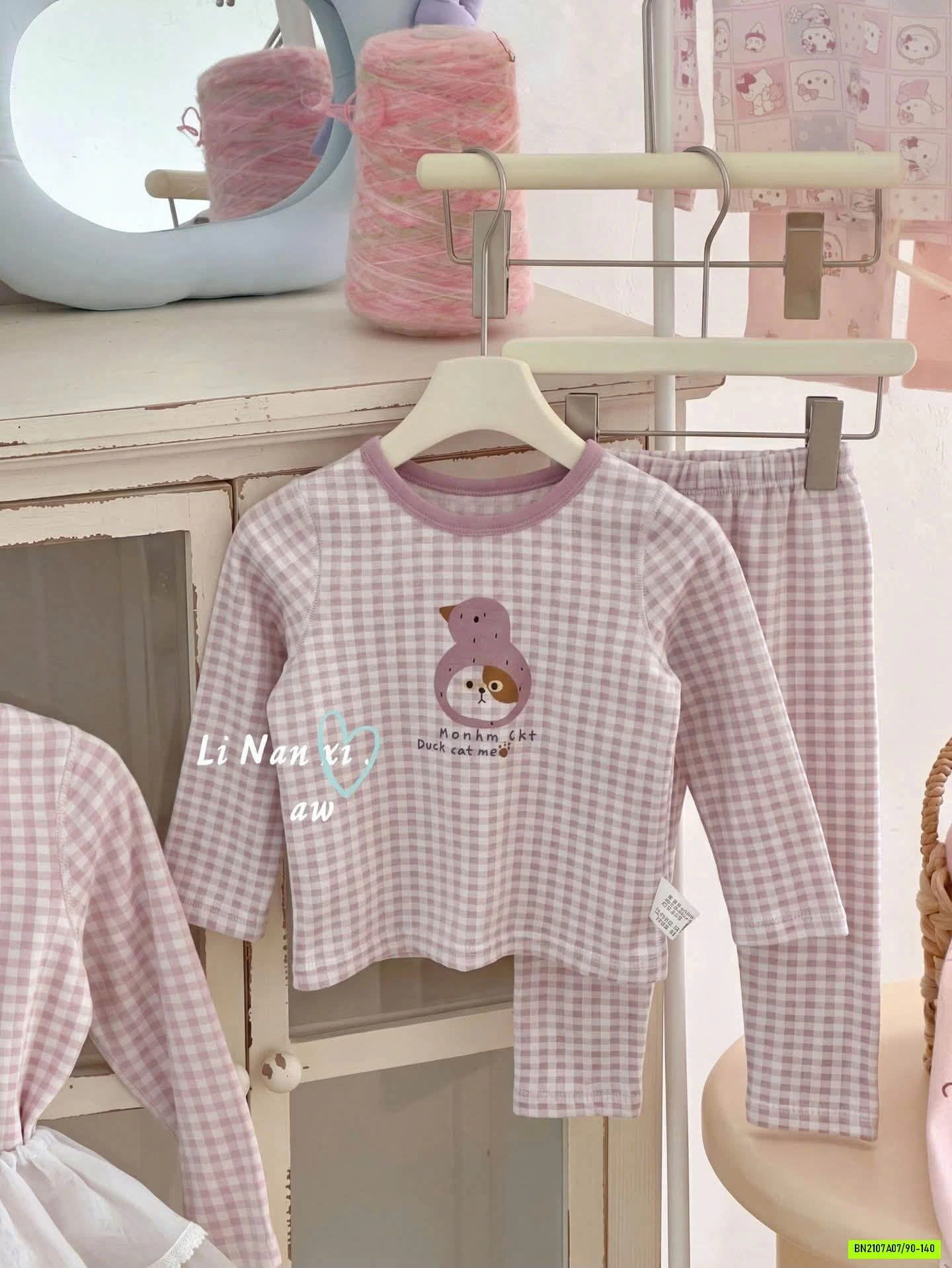 BST HOMEWEAR TONE HỒNG LINANXI