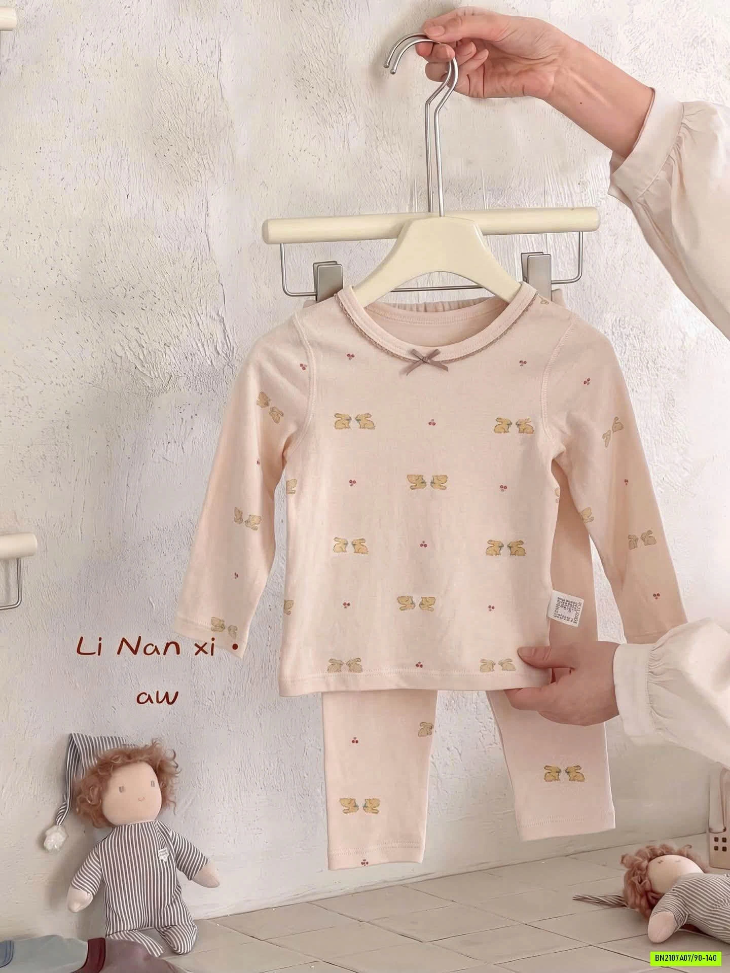BST HOMEWEAR TONE HỒNG LINANXI
