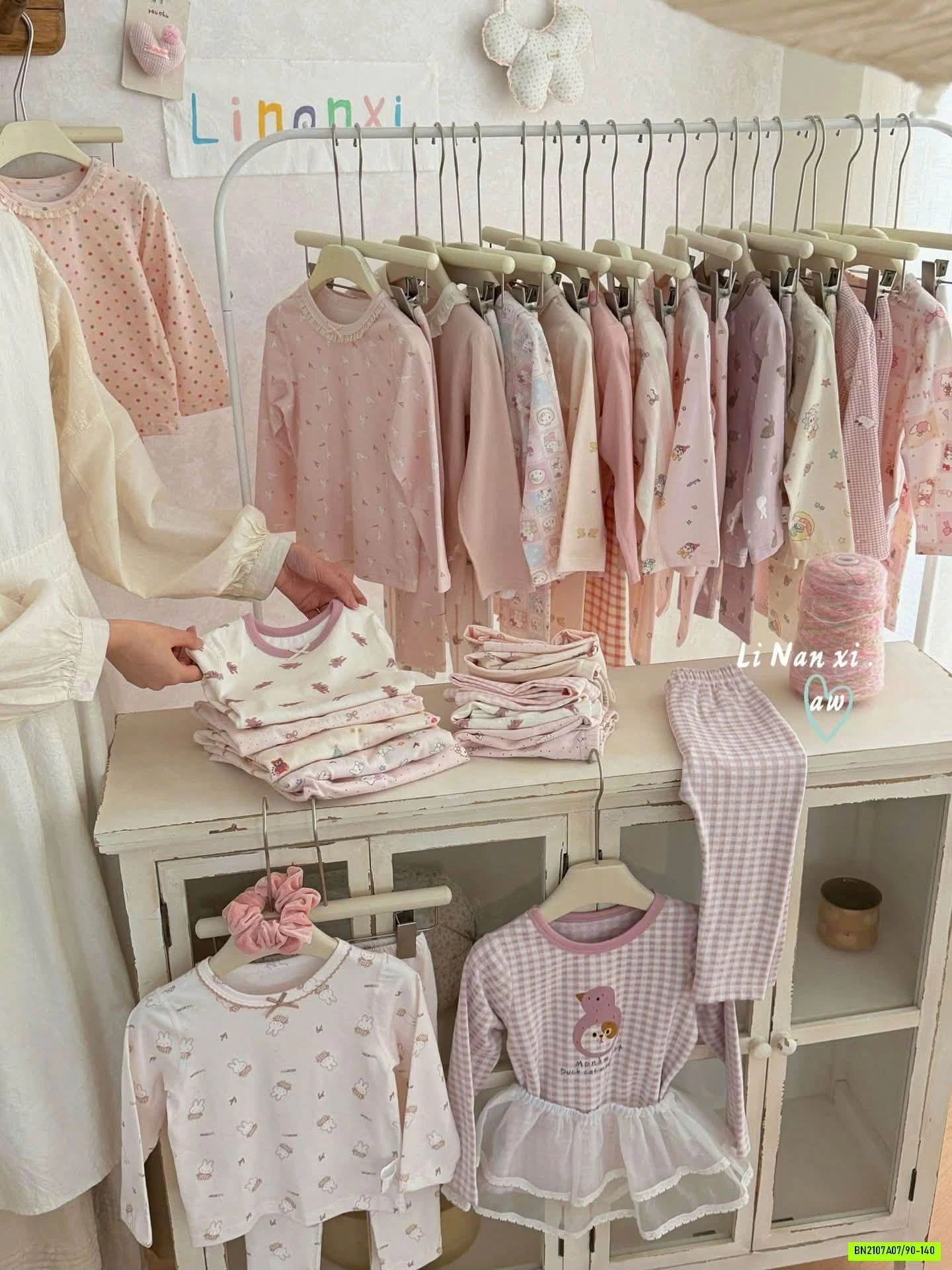 BST HOMEWEAR TONE HỒNG LINANXI