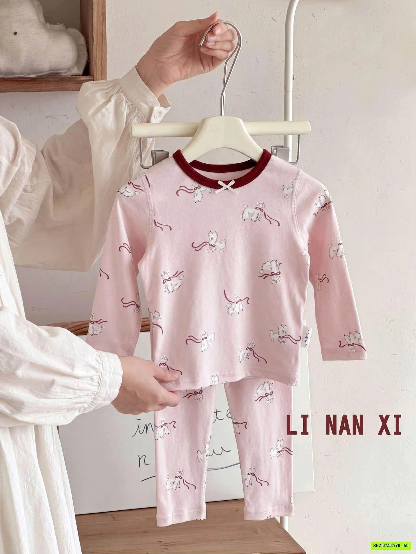 BST HOMEWEAR TONE HỒNG LINANXI