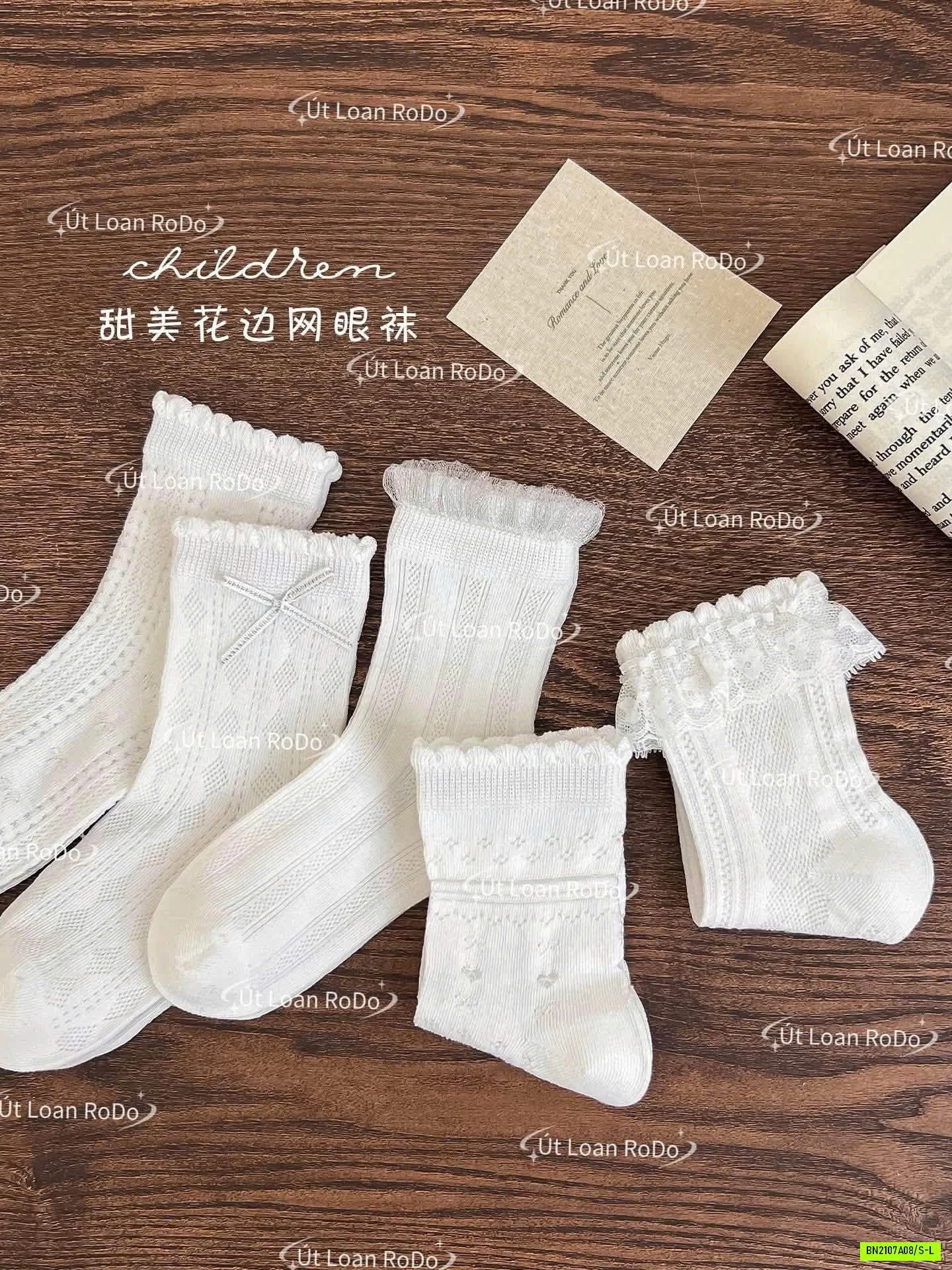 SÉT 5Đ TẤT TIỂU THƯ CAO CỔ