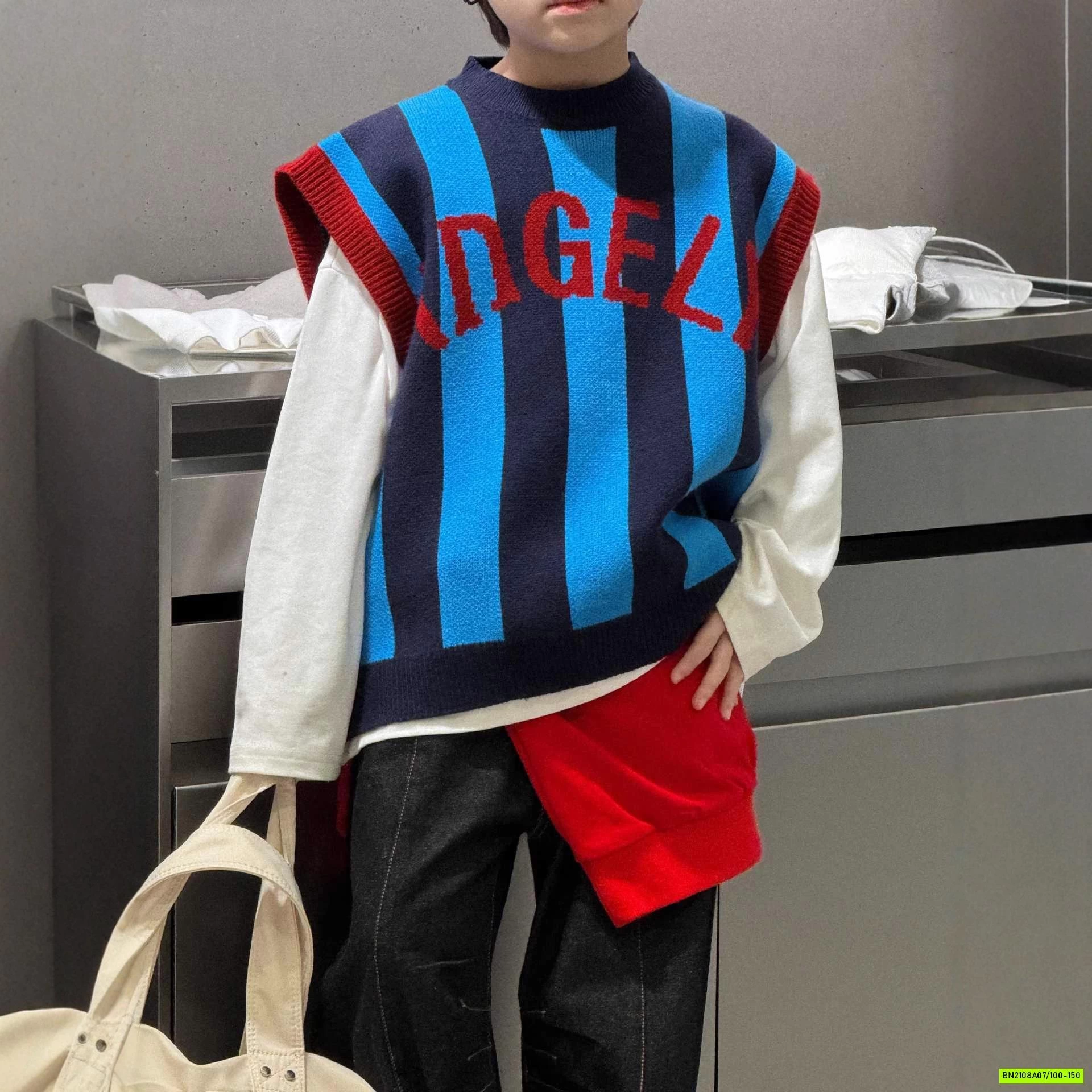 GILE LEN SỌC XANH ĐEN