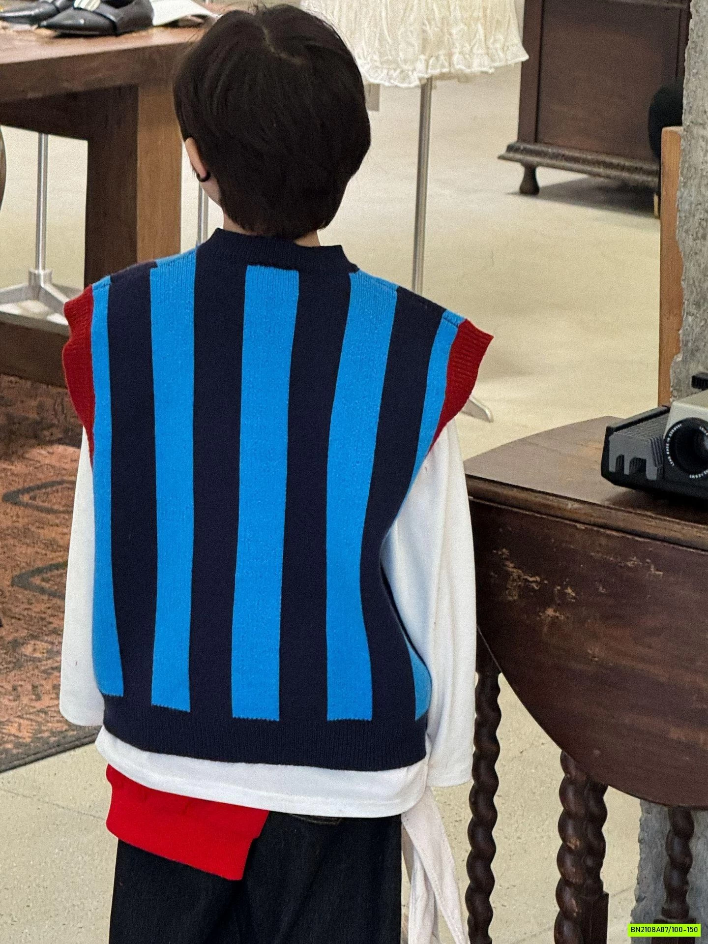 GILE LEN SỌC XANH ĐEN