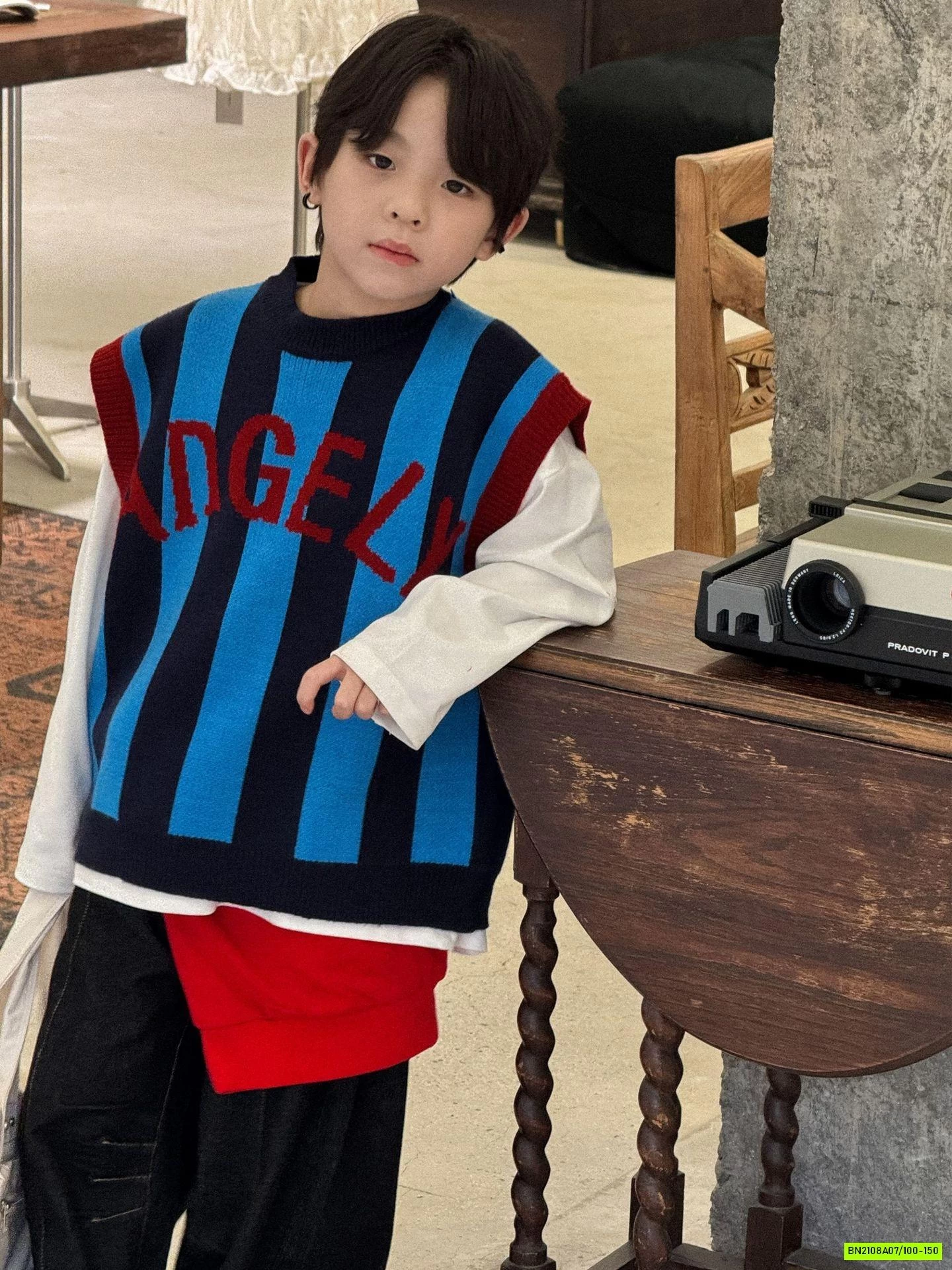 GILE LEN SỌC XANH ĐEN