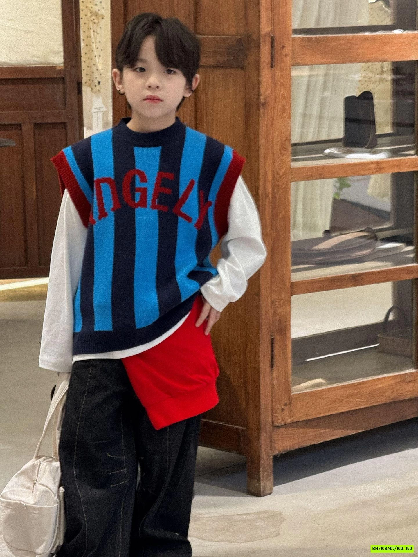 GILE LEN SỌC XANH ĐEN