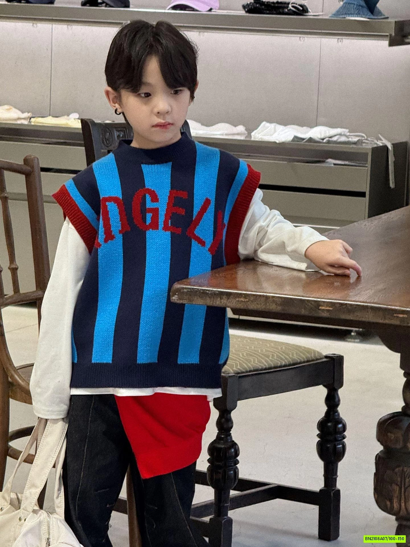 GILE LEN SỌC XANH ĐEN