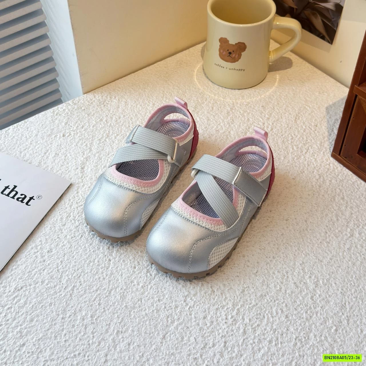 GIÀY SLIPON PHA LƯỚI QUAI DÁN