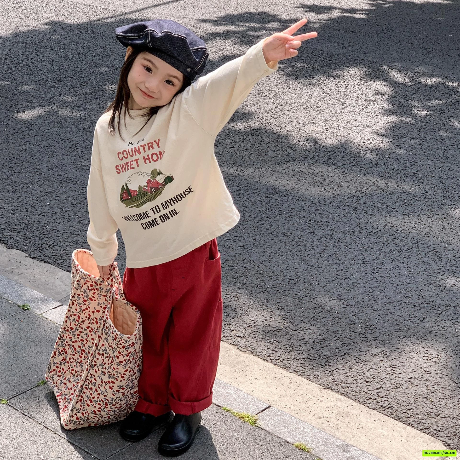 ÁO THUN IN HÌNH NGÔI NHÀ ADBABY