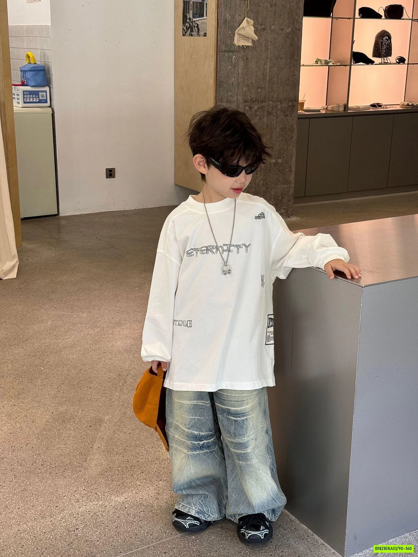 JEANS SUÔNG BẠC GỐI