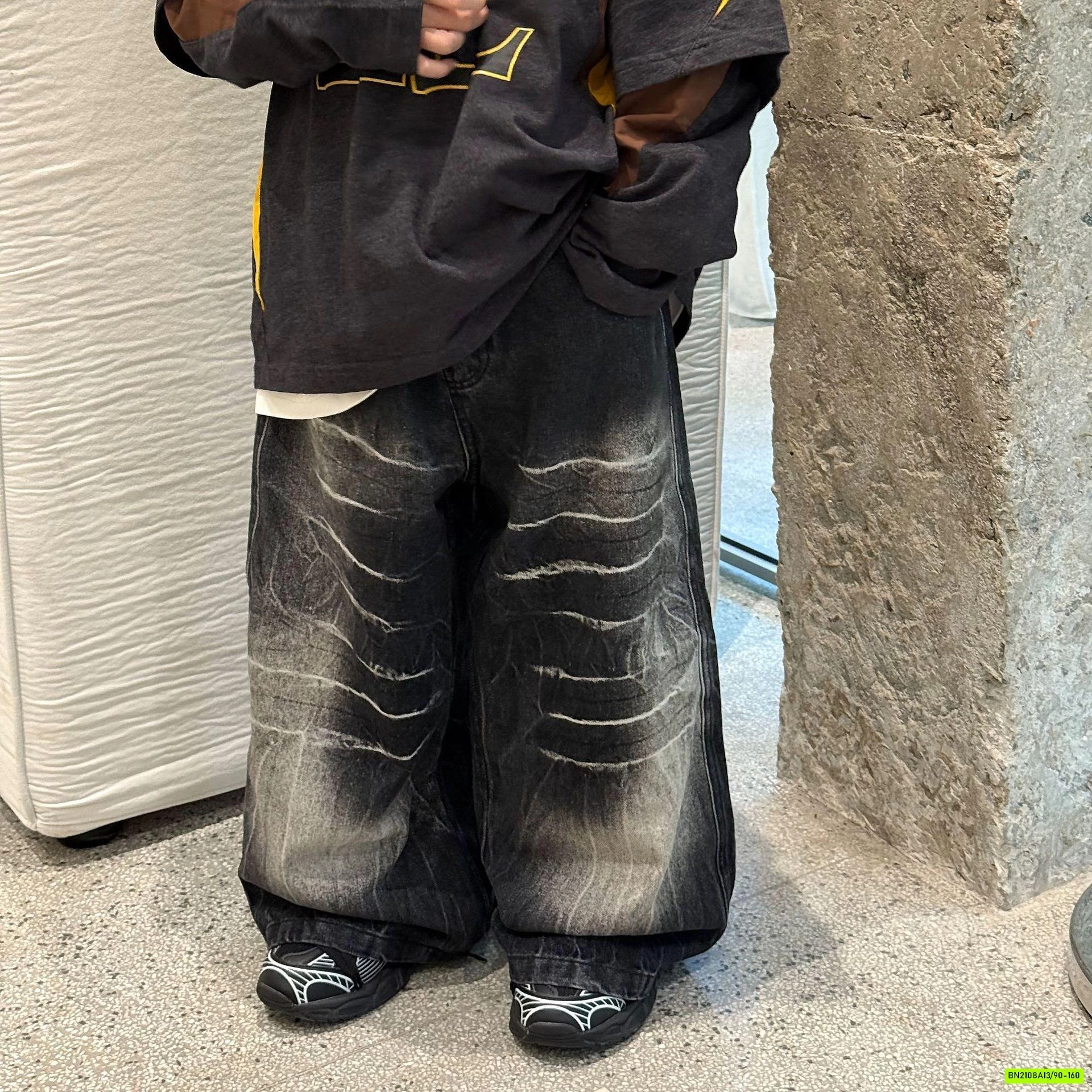 JEANS SUÔNG BẠC GỐI