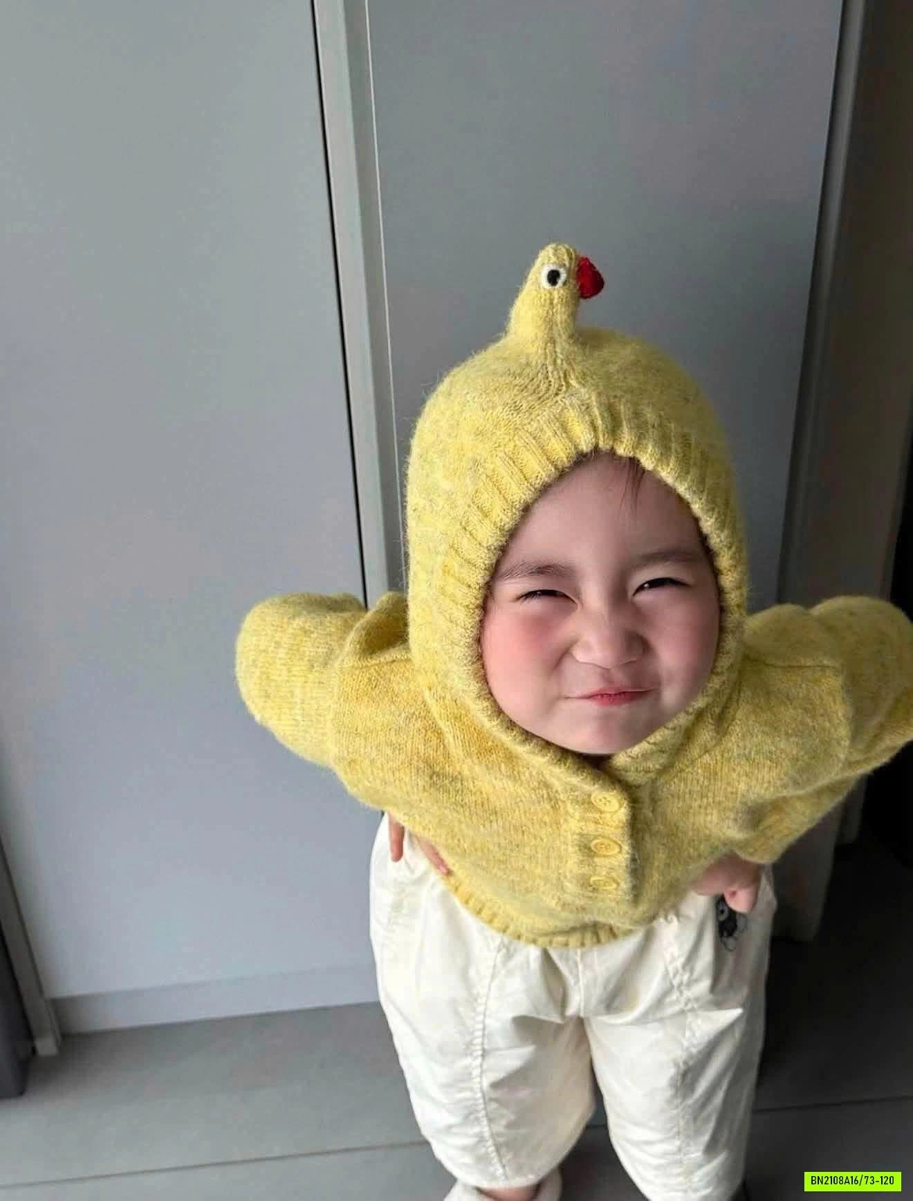 ÁO LEN LIỀN MŨ ĐẦU VỊT