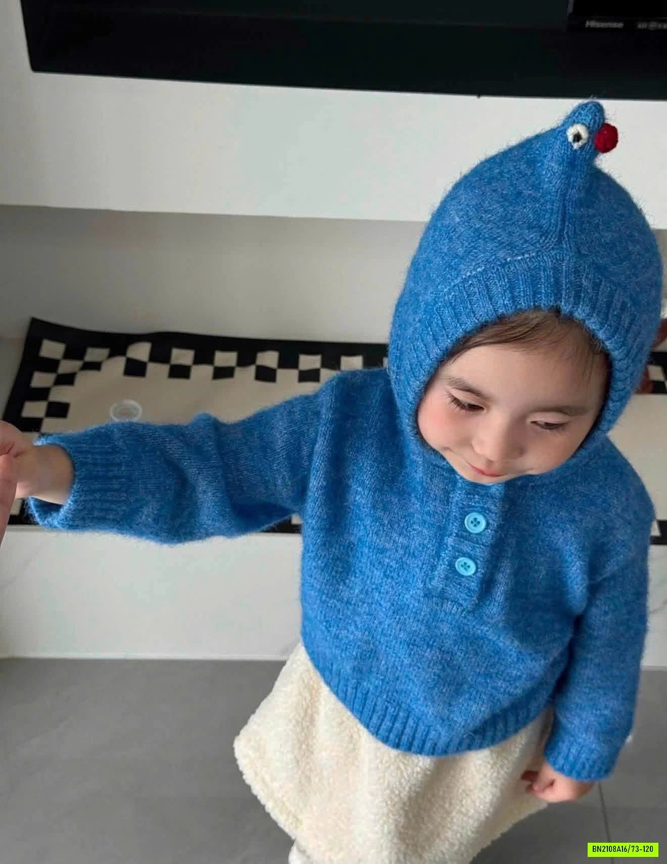 ÁO LEN LIỀN MŨ ĐẦU VỊT