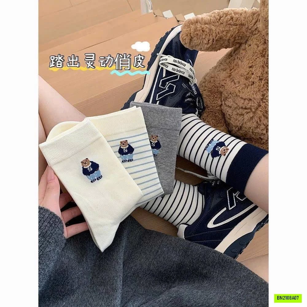 SET 10Đ TẤT GẤU HÀN QUỐC