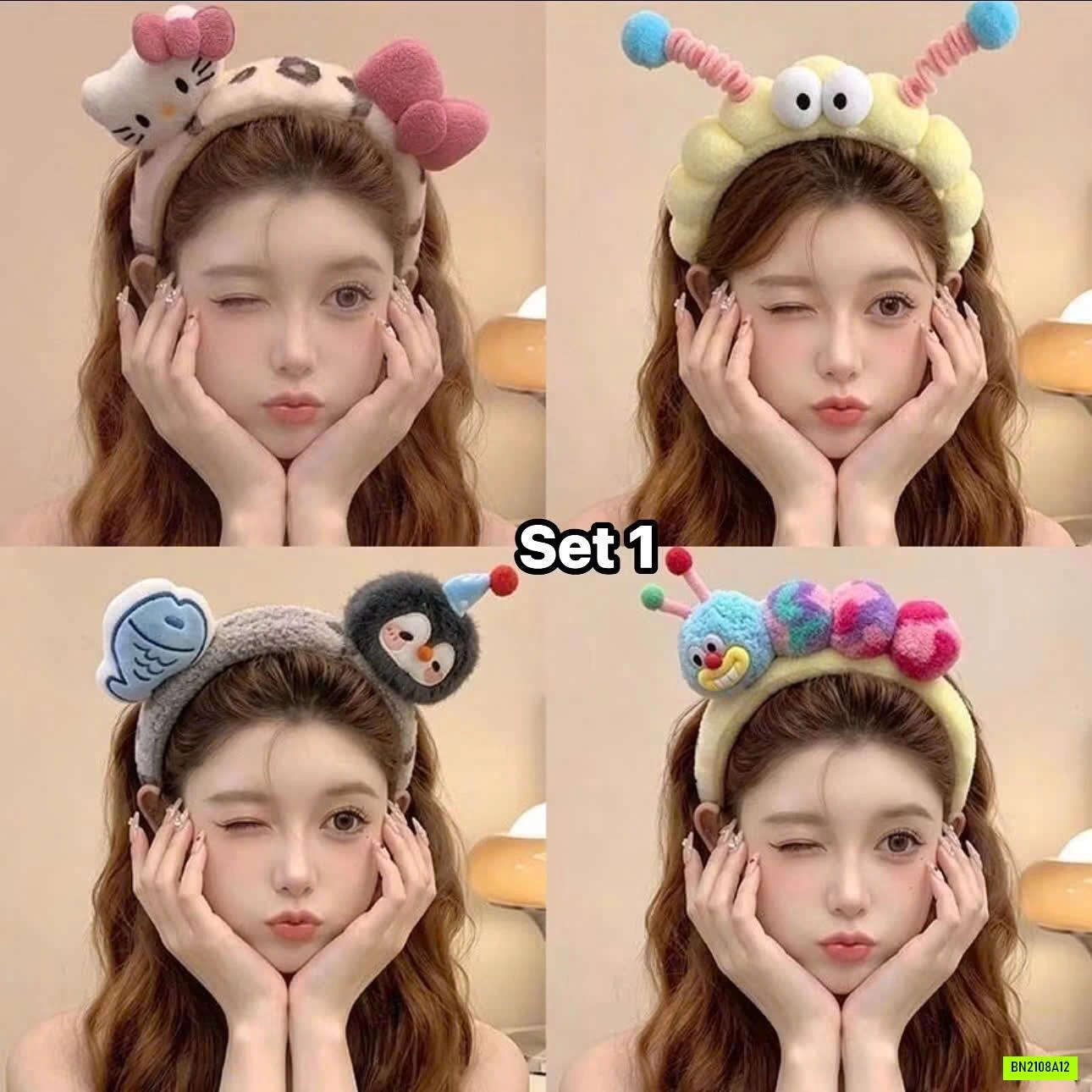 SET 4 BĂNG ĐÔ SIÊU KUTE