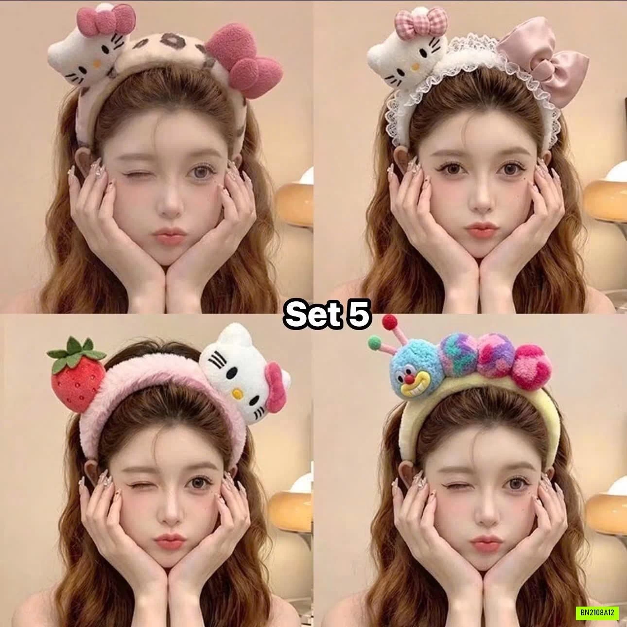 SET 4 BĂNG ĐÔ SIÊU KUTE