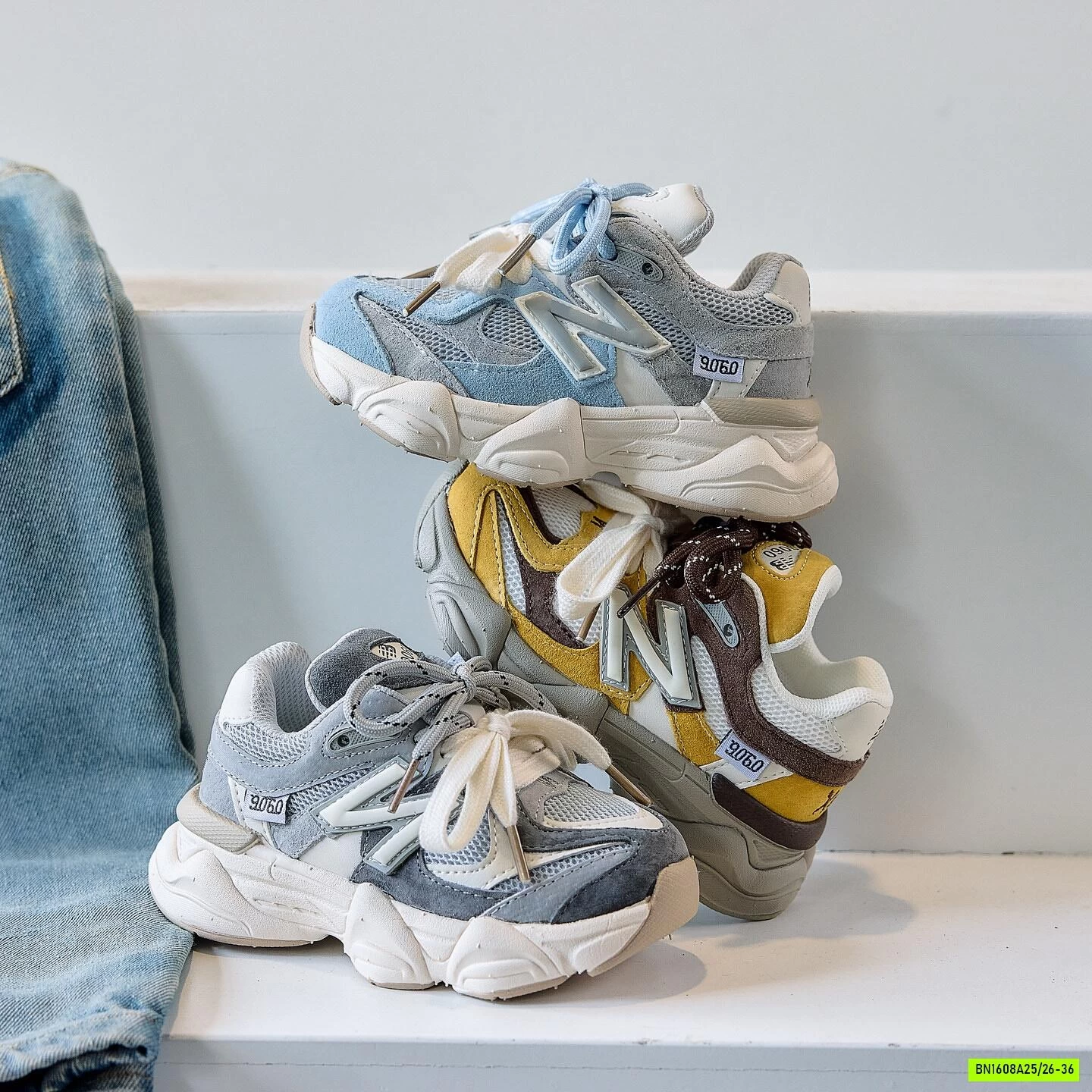 SNEAKER THỂ THAO PHỐI MÀU
