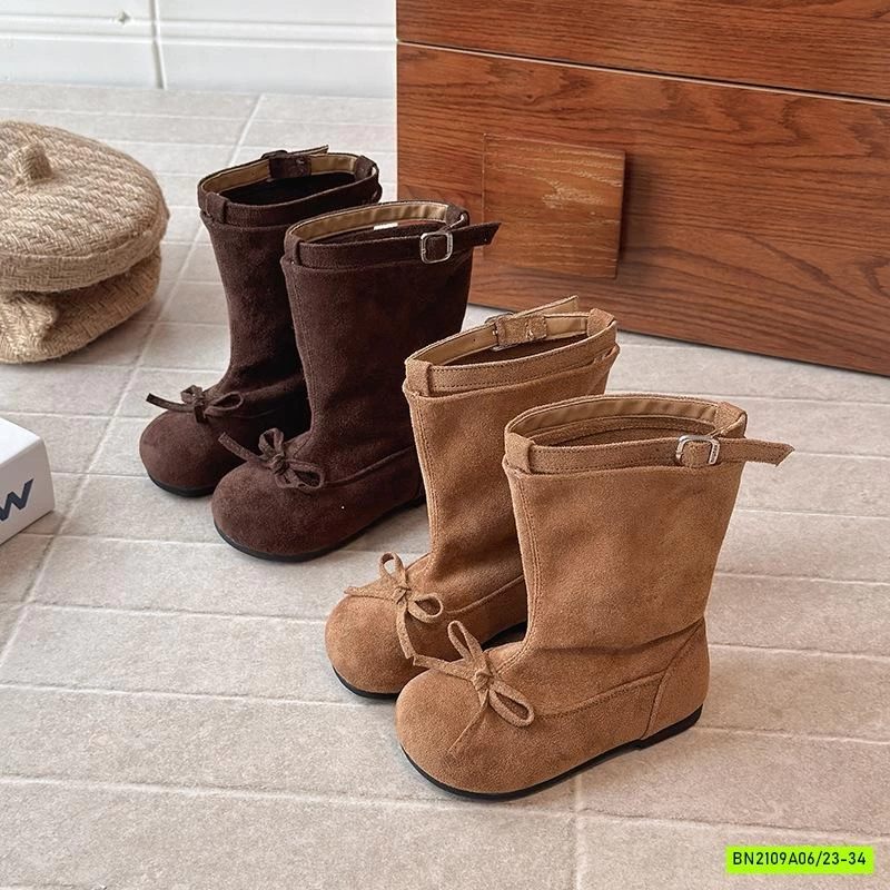 BOOT DA LỘN GẮN NƠ CỔ CAO