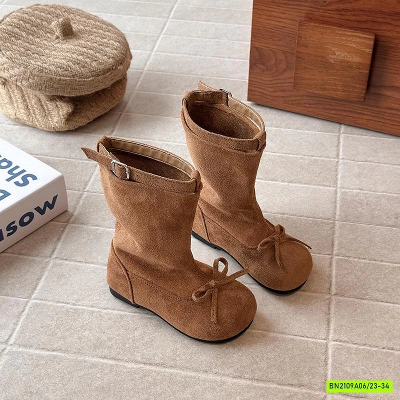 BOOT DA LỘN GẮN NƠ CỔ CAO