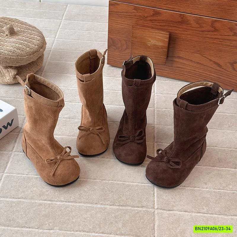 BOOT DA LỘN GẮN NƠ CỔ CAO