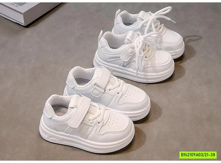 GIÀY THỂ THAO TRẮNG ĐẾ BÁNH MẬY