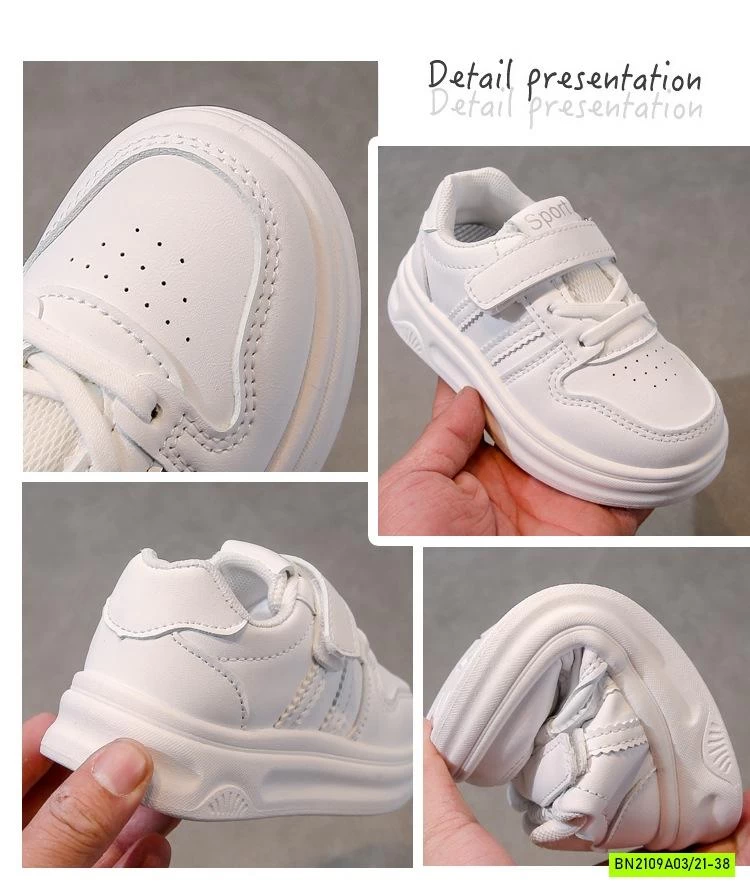 GIÀY THỂ THAO TRẮNG ĐẾ BÁNH MẬY