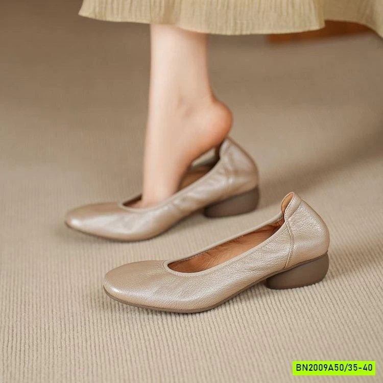 GIÀY DA ĐẾ MỀM