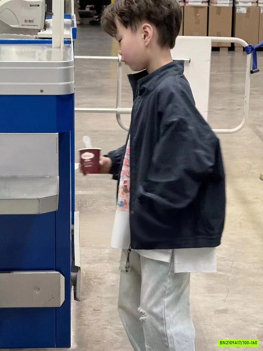 KHOÁC KAKI IN CHỮ LƯNG