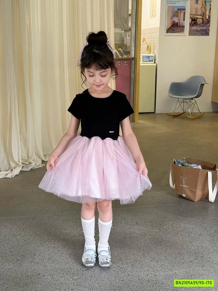 ĐẦM BALE HỒNG 25D214 AMBB