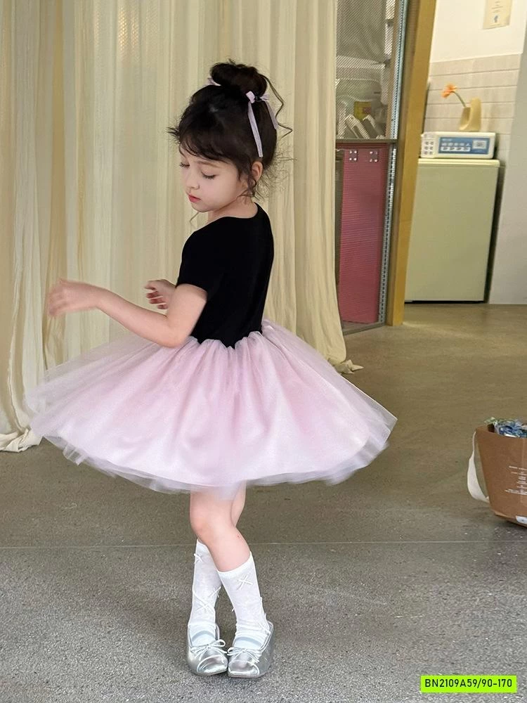 ĐẦM BALE HỒNG 25D214 AMBB