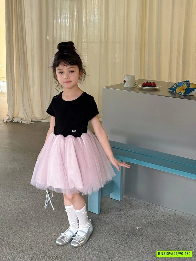 ĐẦM BALE HỒNG 25D214 AMBB