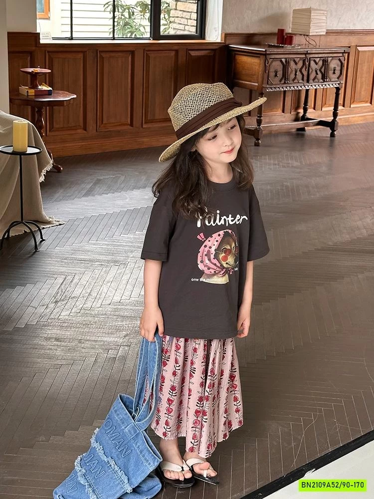 ÁO NÂU CÚN MIX CV HOA AMBB