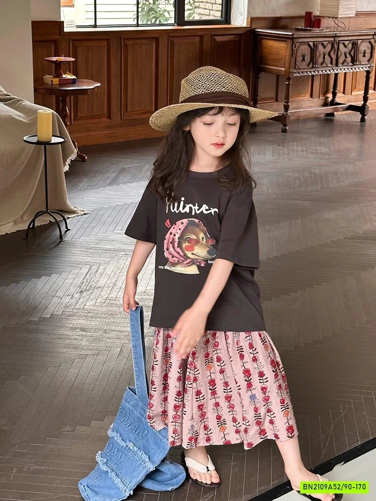 ÁO NÂU CÚN MIX CV HOA AMBB