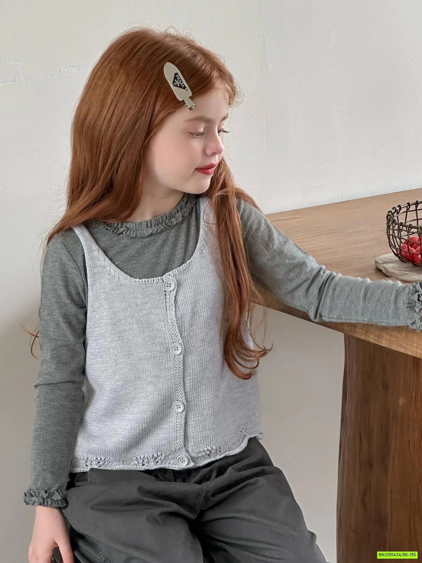 ÁO GÂN CỔ VIỀN BÈO