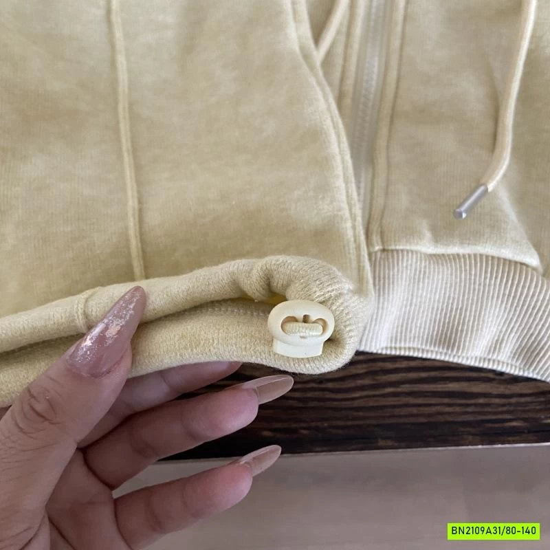 SÉT NỈ MIN ÁO KHOÁC BÉ GÁI