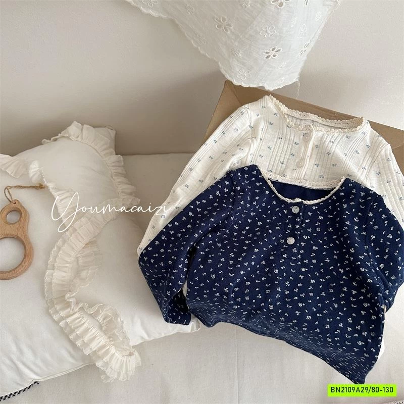 ÁO NỈ HOA NHÍ XINH XẮN