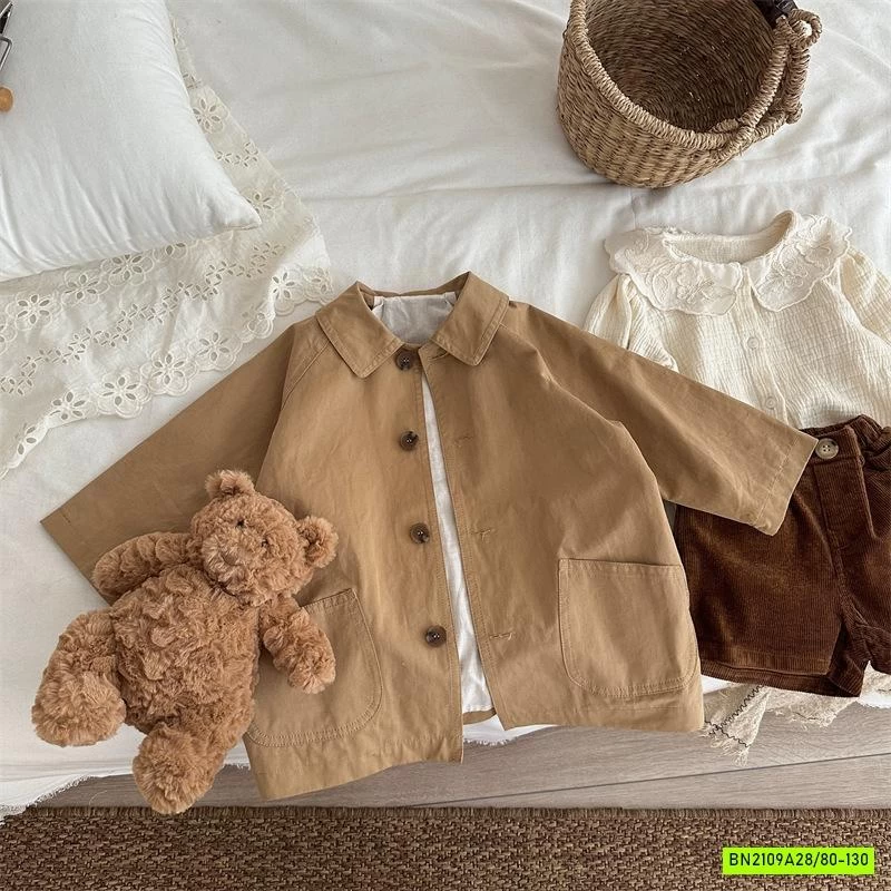 KHOÁC MĂNG TÔ KAKI XUẤT HÀN