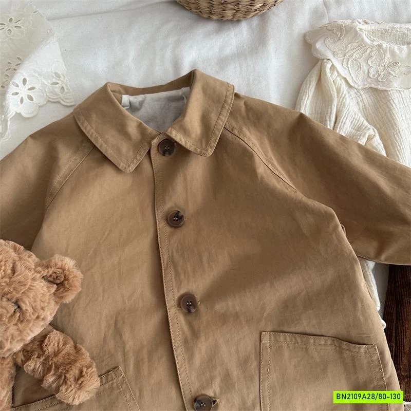 KHOÁC MĂNG TÔ KAKI XUẤT HÀN